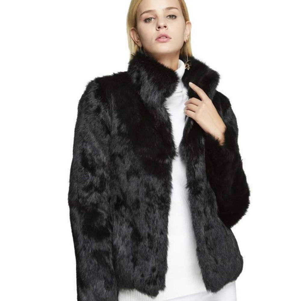 Vintage Genuine Fur  Coat Size M